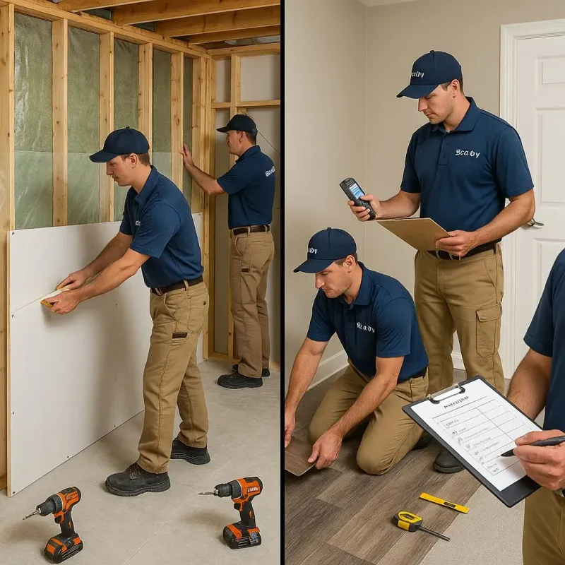 Repairs and Reconstruction process in Malvern, AR